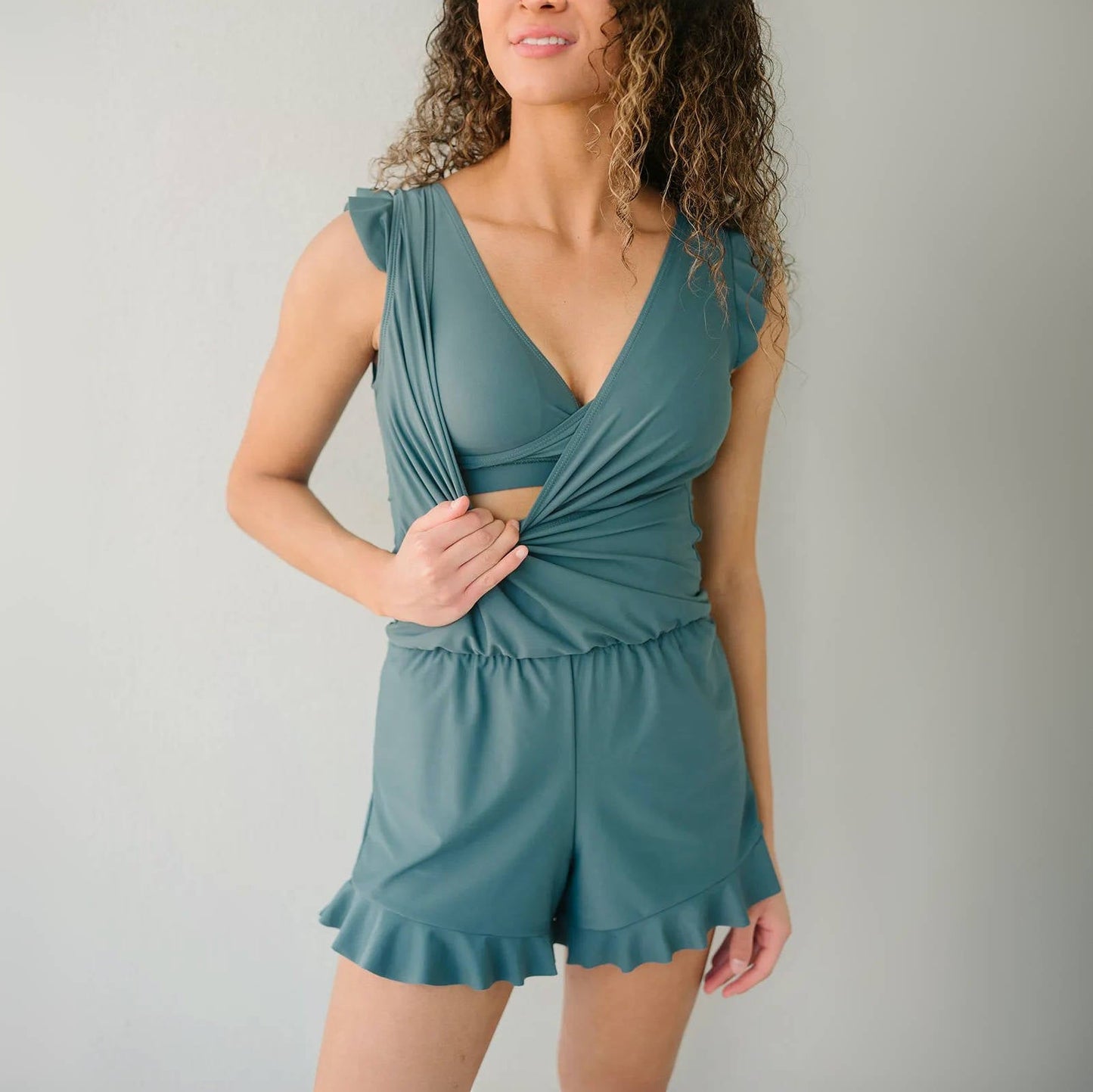 CurvyComfort Swim Romper