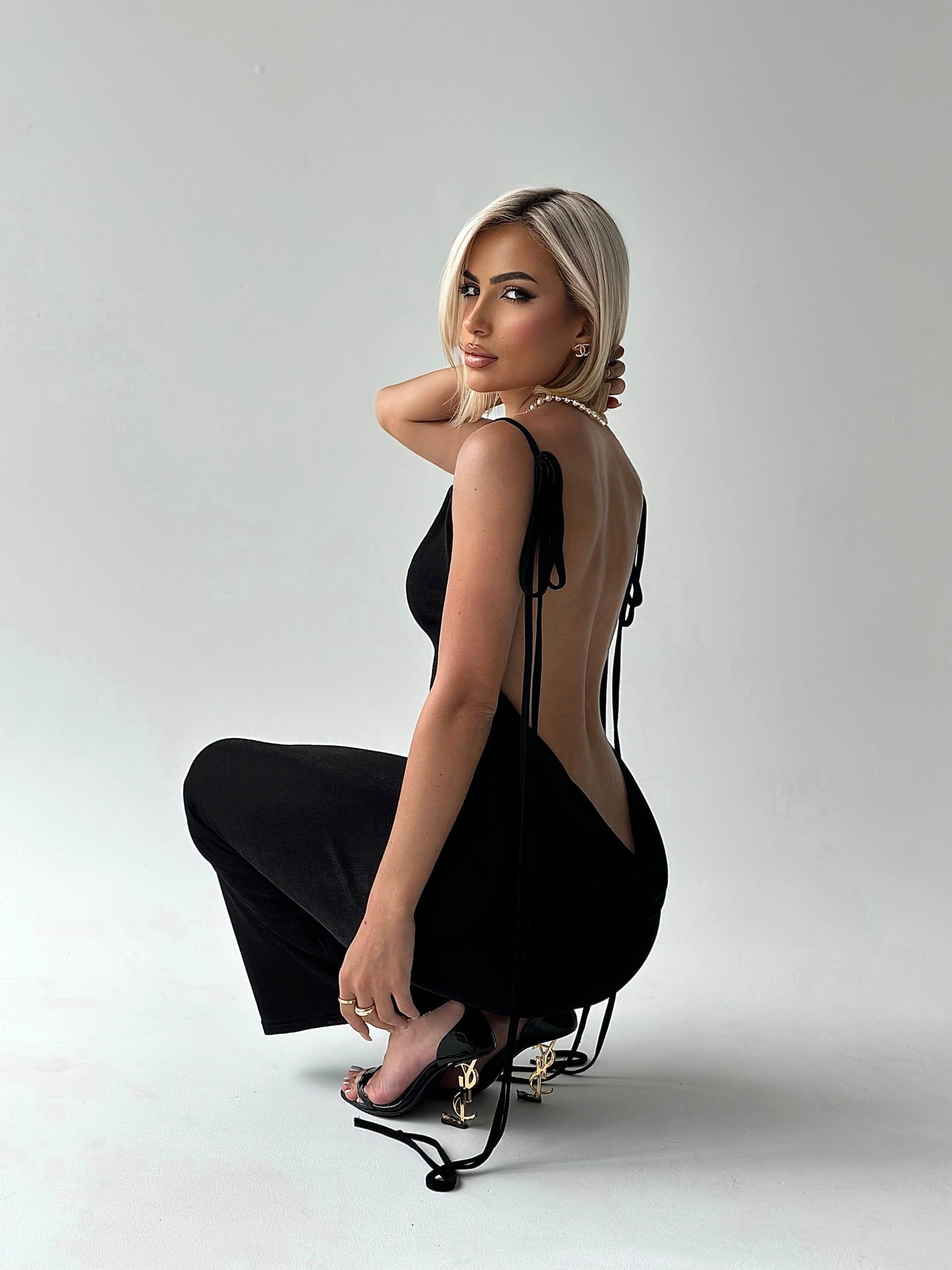 Serenity Backless Maxi Dress